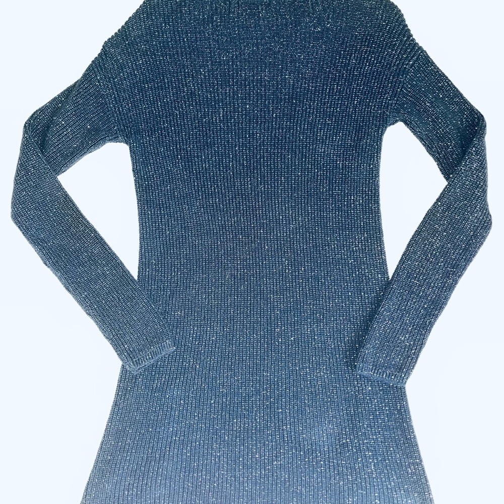 a.n.a.‎ Blue Long Sleeve Dress - Picture 8 of 8